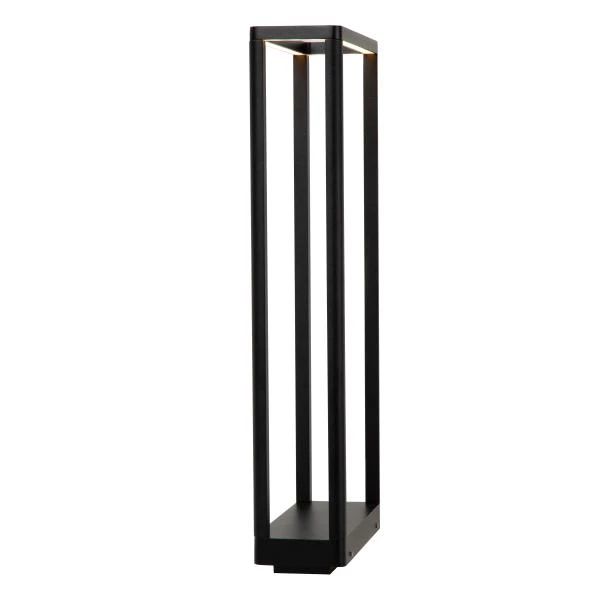 Lucide NARVIK - Borne extérieur - LED - 1x9,2W 3000K - IP65 - Noir - détail 1